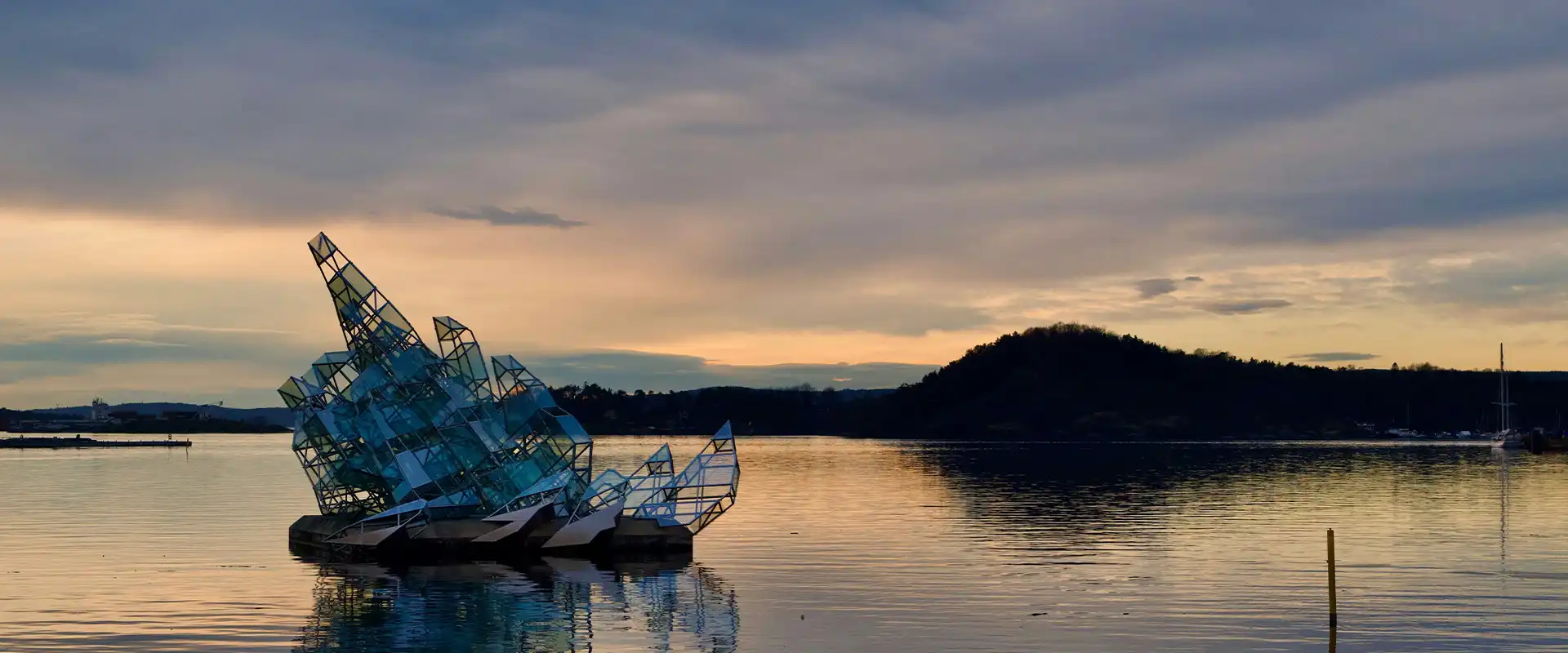 Utsikt over fjorden fra Oslo